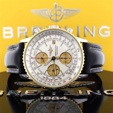 breitling gold mens watches|breitling navitimer gold price.